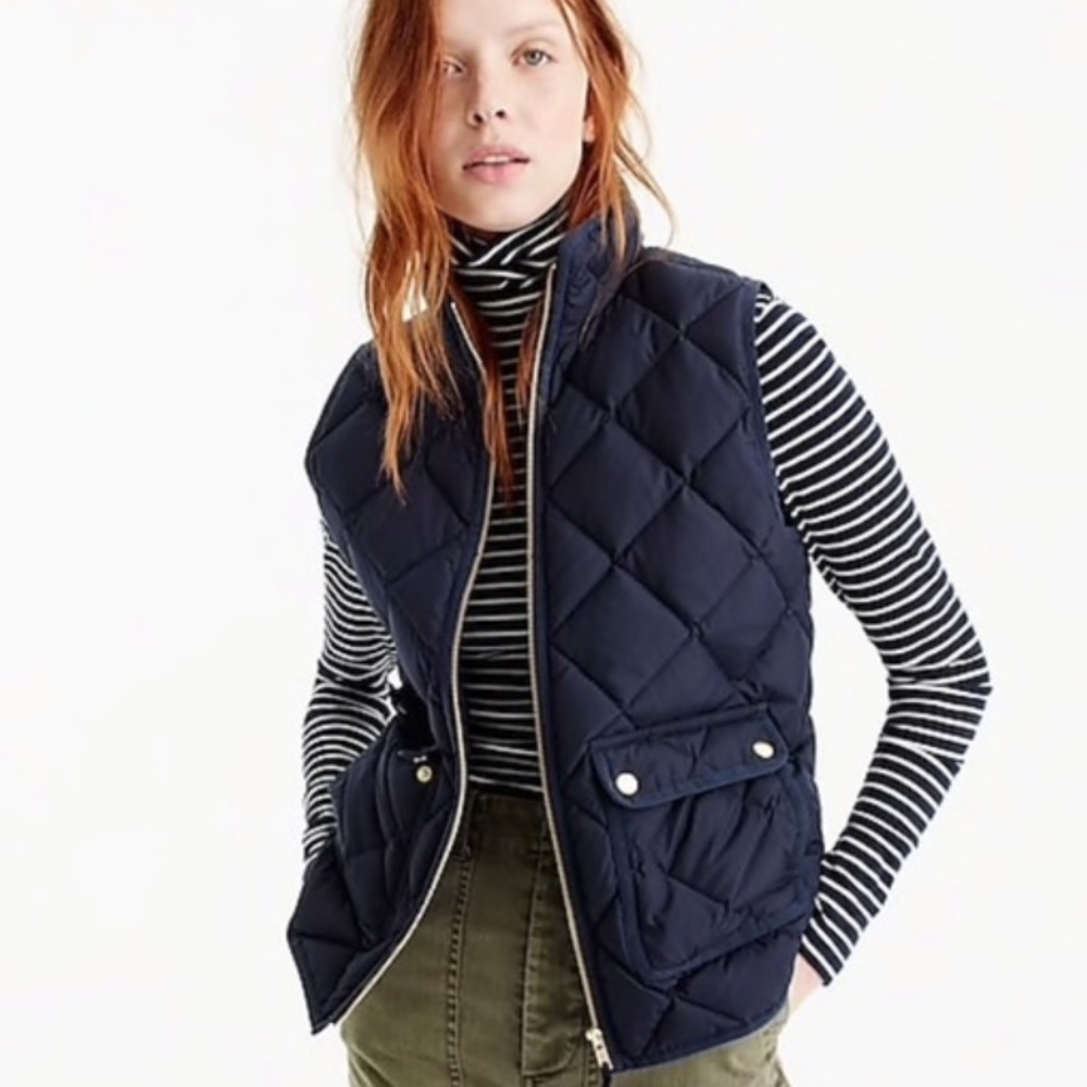 J.Crew Excursion Vest in Navy